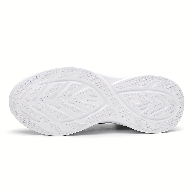 Men's Lace-up Sneakers Lightweight Breathable Sock Shoes