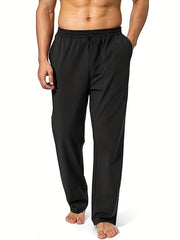 Classic Joogers Men's Casual Drawstring Sweatpants for Fall Winter