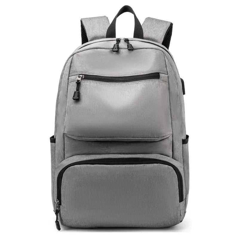 Men Backpack Oxford Large Capacity Male Business Bagpack Unisex School Bag