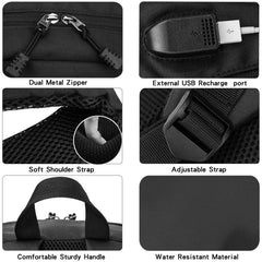 Men Backpack Oxford Large Capacity Male Business Bagpack Unisex School Bag