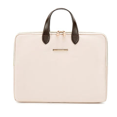 14 Inch Waterproof Laptop Bag for Women Lightweight Pu Leather Handle Business