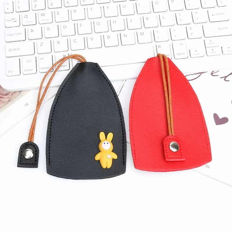 Cartoon Rabbit Cat Key Pouch Car Key Case Holder Organizer