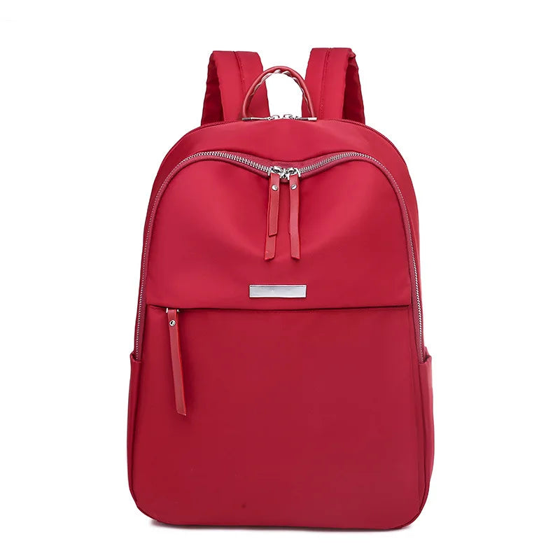 14" Women's Laptop Backpack Large Capacity Schoolbag Travel Bag