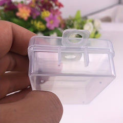 Transparent Plastic Fishhook Storage Box Universal PP Small Box