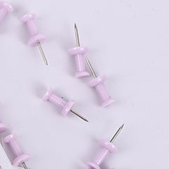 100pcs Macaroon Colored Push Pins for Bulletin Board