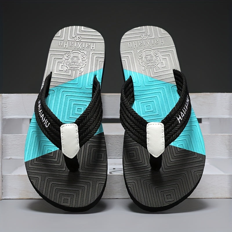 Men's Lightweight Comfort Non Slip Flip Flops for Beach Summer