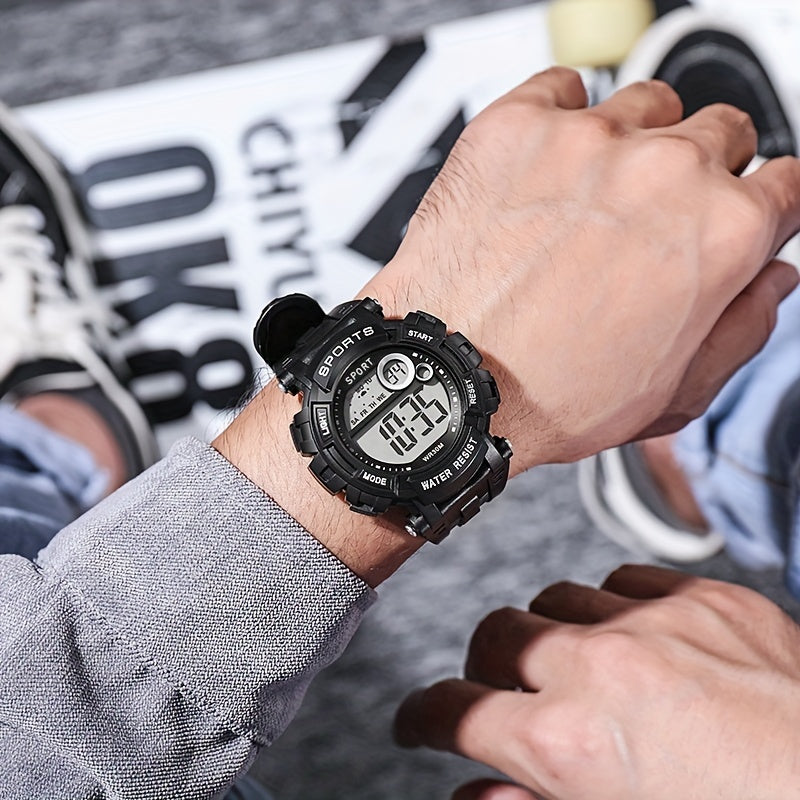 LED Night Light Kids Teen Electronic Watch