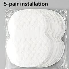 10pcs Underarm Sweat Absorbing Patch Female Arm Ultra Thin Invisible Pad