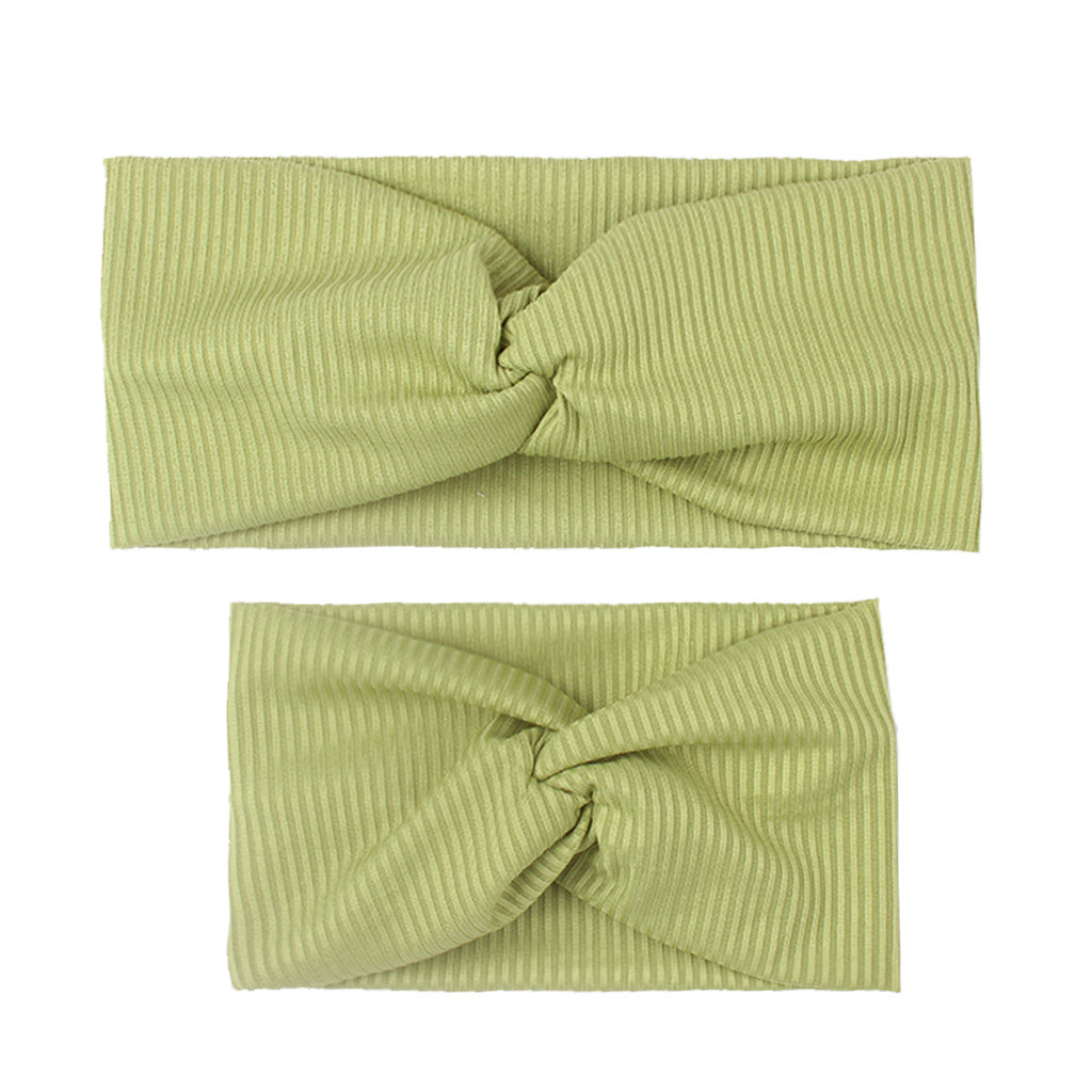 2pcs Knit Hairbands Baby Mother Comfort Hair Band Hair Accessories