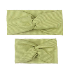 2pcs Knit Hairbands Baby Mother Comfort Hair Band Hair Accessories