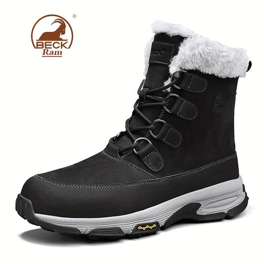 Men's Thermal Snow Boots Windproof Hiking Boots