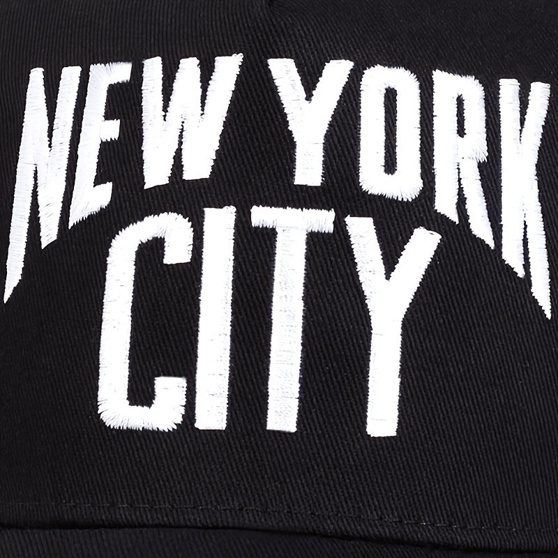 Men's YORK CITY Embroidered Mesh Baseball Cap Outdoor Sun Hat
