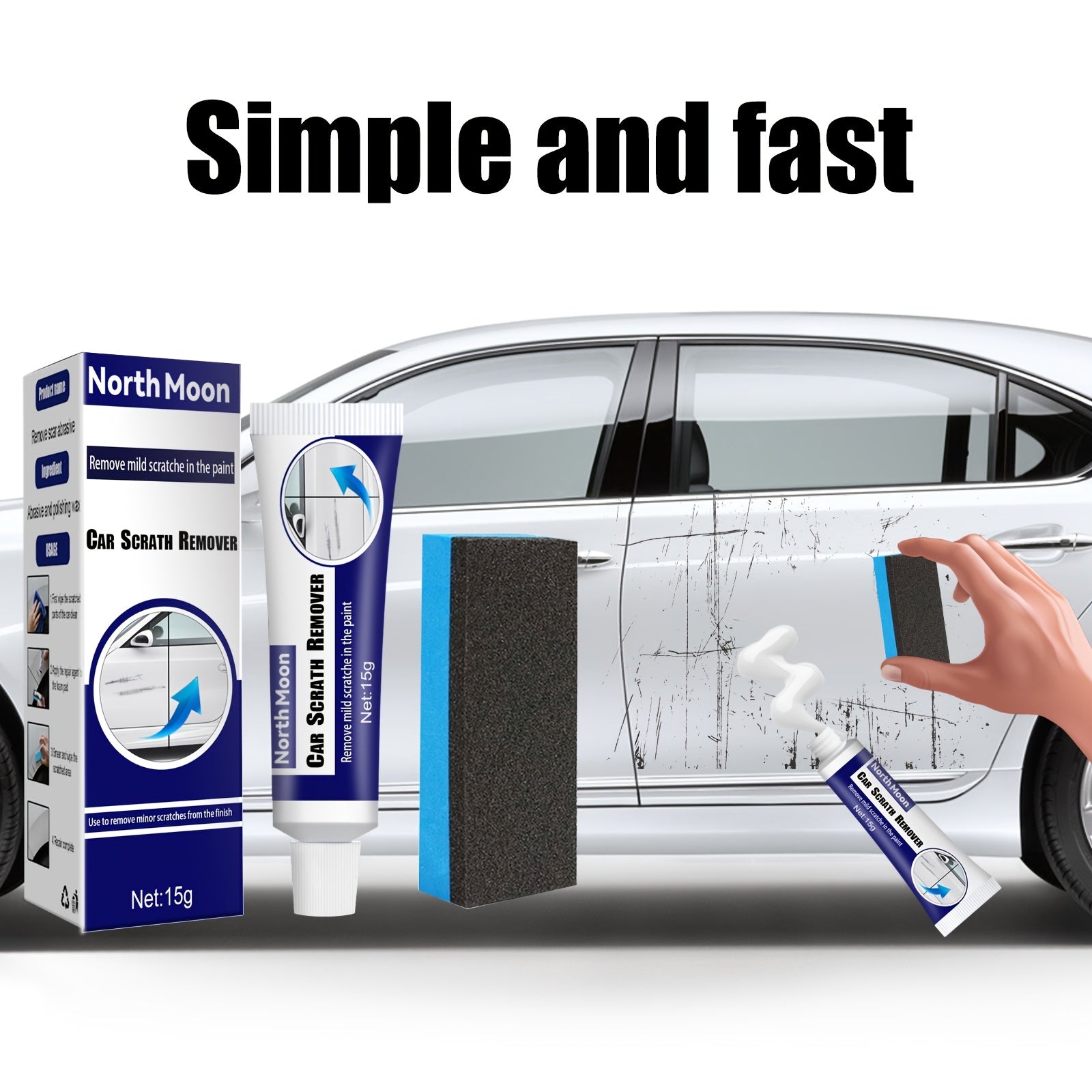 Car Scratch Repair Remover Car Scratch Remover Car Paint Scratch Polishing