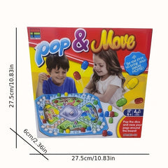 Checkers Game Fun Tabletop Interactive Game 2-4 Players