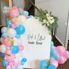 Gender Reveal Pink Balloons 12 Inch for Baby Shower