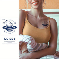 Juice Semi Permanent Temporary Tattoo Sticker Men Women Handsome Refreshing