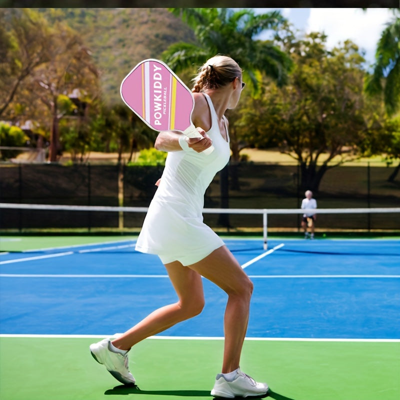 Fiberglass Surface Pickleball Paddle for Outdoor Indoor Training Game