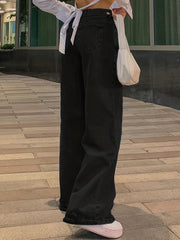 Y2K High Waist Baggy Denim Pants