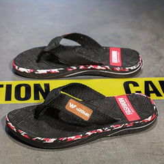Men's Camo Flip Flops Durable Rubber Sole Non Slip Outdoor Sandals