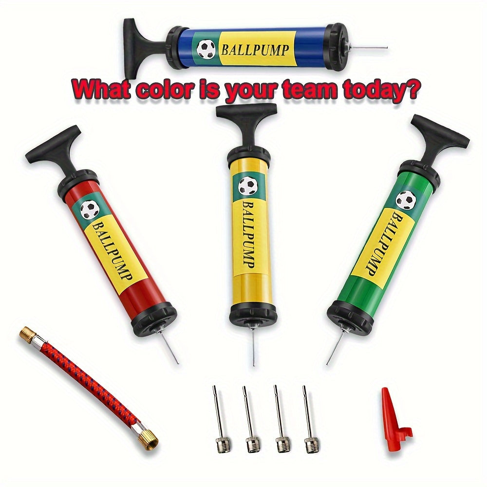 Portable Air Pump for Soccer Balls, Basketballs, Volleyballs
