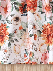 Boho Floral Tank Dress Short Cardigan Set for Fall