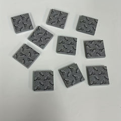 10pcs Printed Street Building Bricks Spare Parts Block Toys