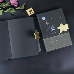 Creative Paper Magnetic Notebook DIY Hand Painted Journal