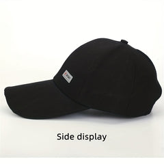 Unisex Hat Plain Curved Sun Visor Hat Outdoor Dustproof Baseball Cap