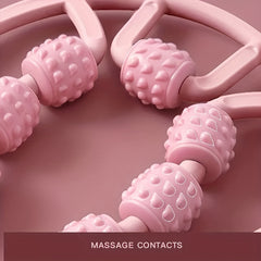 7 Wheel Leg Massage Roller, Improve Flexibility, Yoga Assistance Equipment