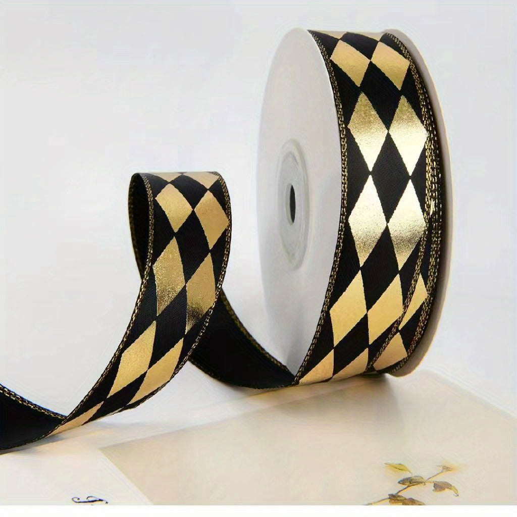 5m Rhinestone Shaped Gilded Ribbon DIY Hair Accessories