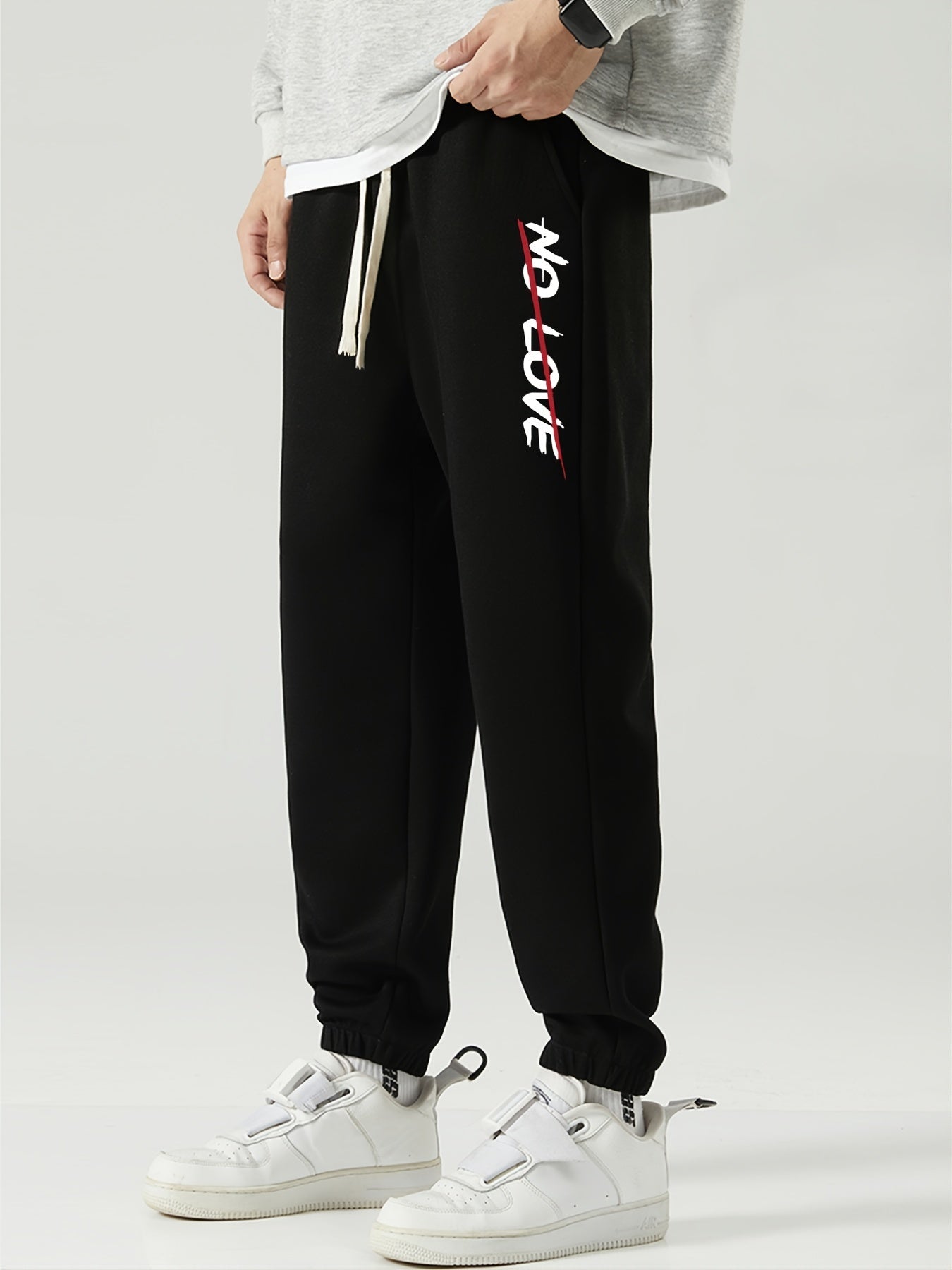 Men's Birdmusic Graphic Pants With Drawstring