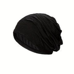 Warm Pile Hat Cold Hat Mens And Womens Pullover Hat Beanie Hat