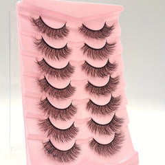 Mixed Style Thick False Eyelashes for Cosplay Makeup