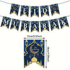 Ramadan Mubarak Banner Kareem Ramadan Decoration Outdoor Party Decor