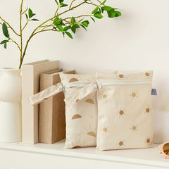 2pcs Diaper Bag Wet Dry Bag Portable