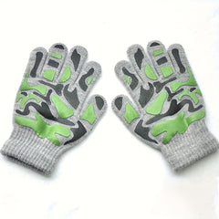 Kids Winter Full Finger Gloves, Ages 5-8