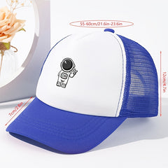 Cartoon Astronaut Baseball Cap Sun Protection Hat