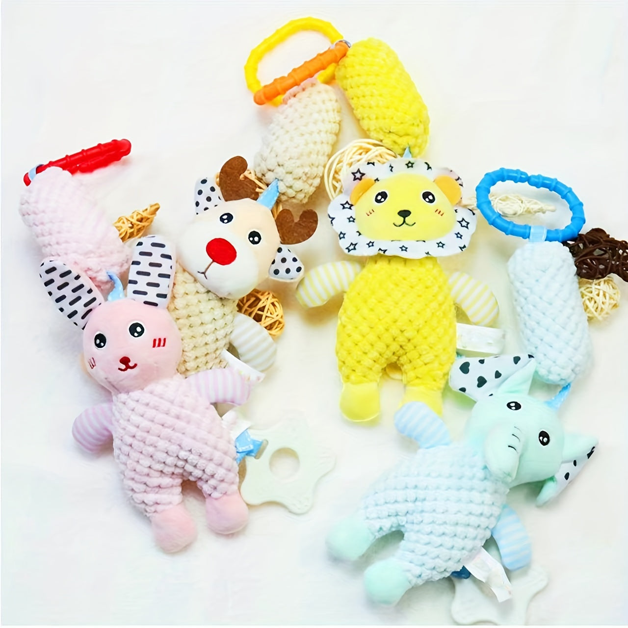 Baby Stroller Pendant Animal Wind Chimes Bed Hanging Toys