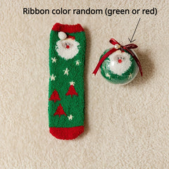 Christmas Warm Sleeping Socks Kids Gift