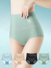 4 Pcs Seamless High Waist Panties Women's Underwear