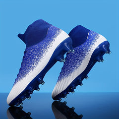 Men's High Top Non Slip AG Football Cleat Professional Soccer Shoes