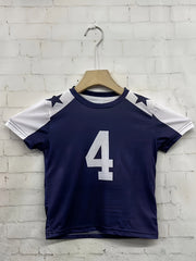 Boy's Short Sleeve T Shirt Round Neck Creative Pattern Top
