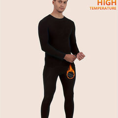 TELALEO Men's Compression Thermal Underwear Base Layer for Winter
