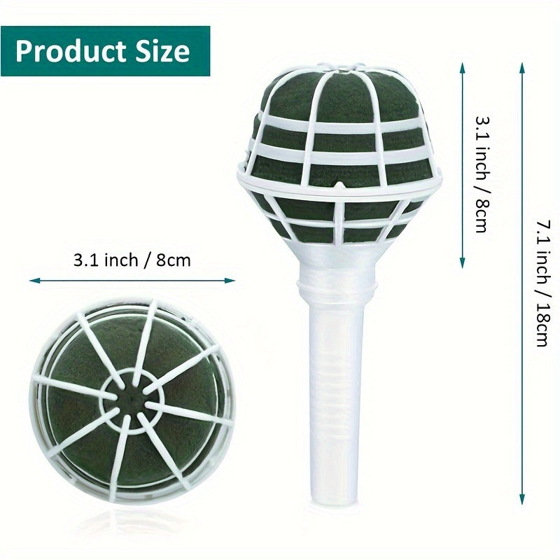 Foam Flower Handle Props For Bouquet Holder Foam Set
