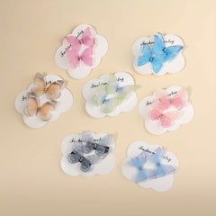 Butterfly Hairpin Princess Hair Clips for Baby Girls