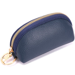 Men's Multifunctional Key Bag Large Capacity Soft Leather Portable Coin Purse