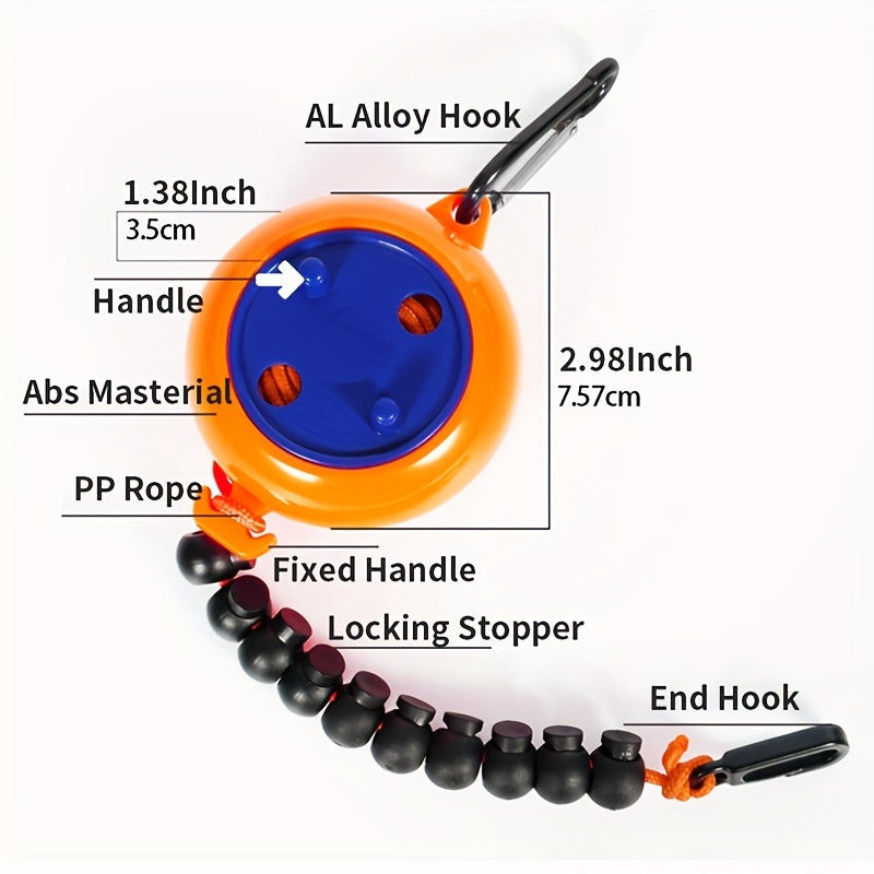 Portable Clothes Drying Line for Camping and Travel