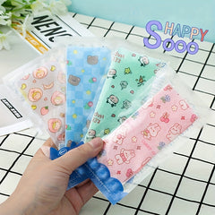 Kids Cartoon Cooling Stickers Baby Forehead Gel Pads