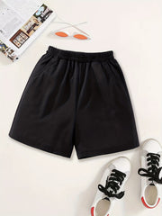 Comfy Girls' Sports Leisure Casual Shorts for Street Wear