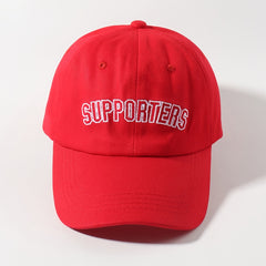 Candy Colors Baseball Cap Letter Embroidery Casual Sun Hat Adjustable Cotton Hat